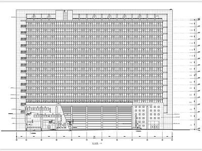 高层税务办公大楼 施工图