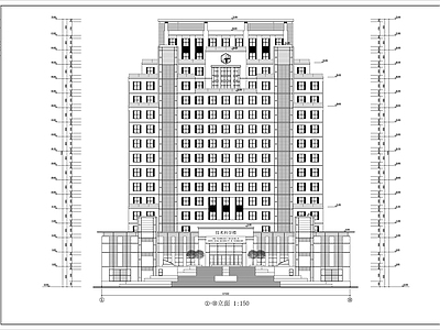 大学技术科学楼 施工图