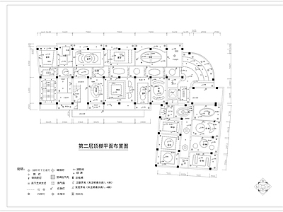 1040㎡酒吧室内 施工图