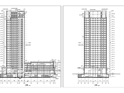 常州首府办公楼建筑 施工图