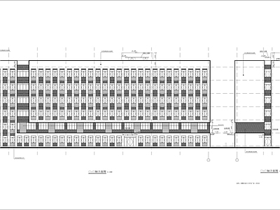 员工宿舍楼建筑 施工图