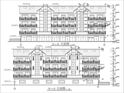 商业用房建筑 施工图