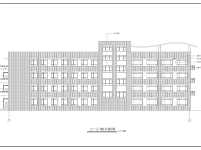 小学教学楼建筑 施工图