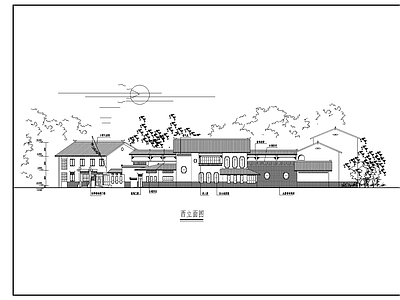 锦云祥客栈建筑 施工图