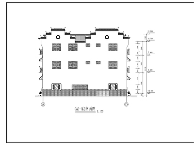 徽派民居自建房建筑 施工图