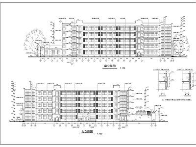 教学楼建筑 施工图