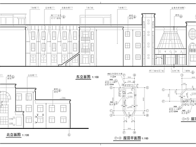 幼儿园建筑 施工图