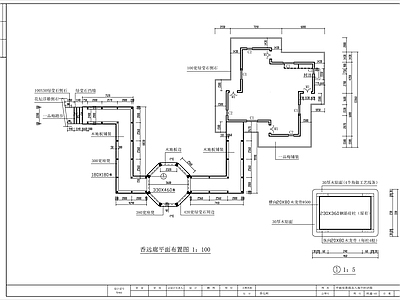 廊亭施工图