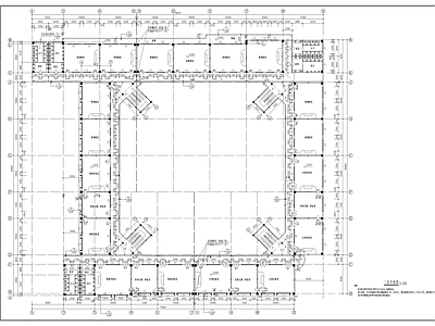 中学教学楼建筑 施工图