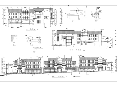 商业街建筑 施工图