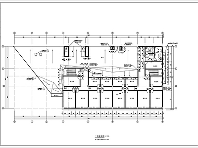 汽车维修车间 施工图 工业建筑