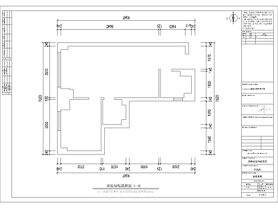 50平公寓 loft挑空设计室内 施工图 一室一厅 跃层