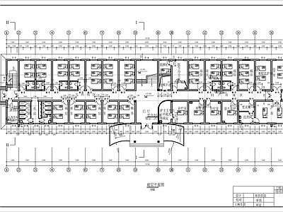 西北地区医院住院楼建筑 施工图