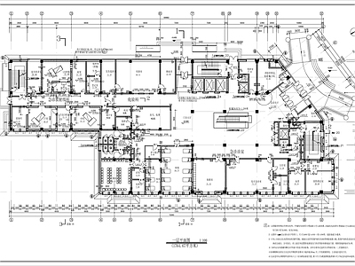 某甲级医院门诊综合楼建施图 施工图