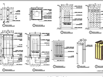 T09 1 草坪灯详图 t8 施工图