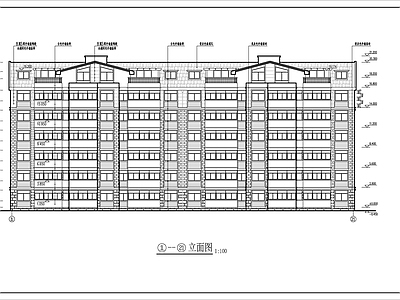 某小高层住宅楼建筑 施工图