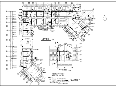 豪华会所室内 施工图