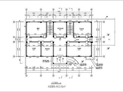 某小型少年宫建筑 施工图