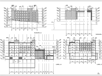 门诊楼建筑 施工图