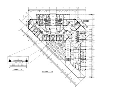 东阳市人民医院病房楼建筑 施工图