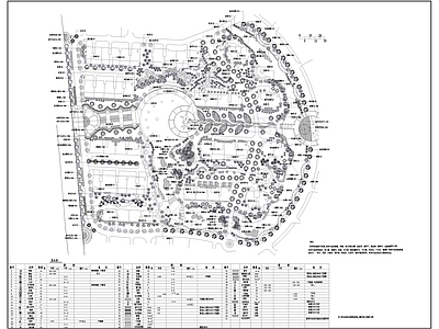 城市花园桃源居完整版景观 施工图 景观