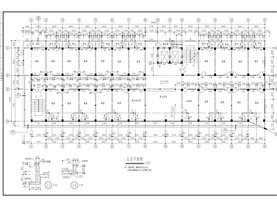 六层医院门诊及住院楼建筑 施工图