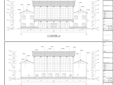 文化展馆展厅 建筑 施工图