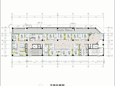 550平米口腔门诊彩屏图