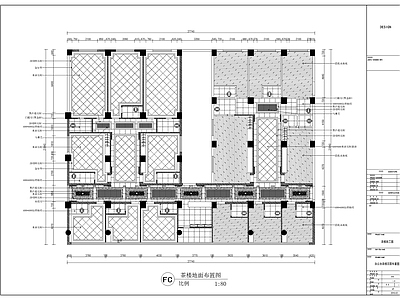 白云台茶楼室内 施工图