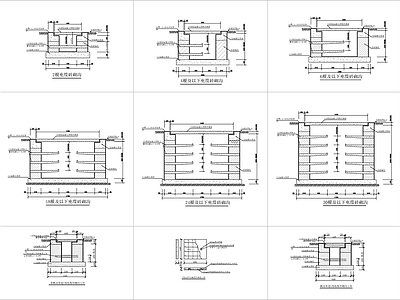 电缆沟施工大样图 施工图