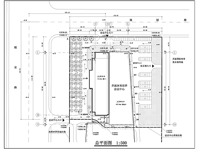 乔波冰雪世界建筑 施工图