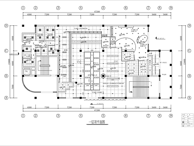 某银行办公楼室内 施工图