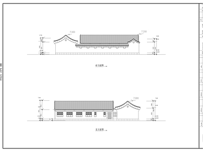 北京古典建筑 施工图