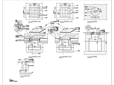 园林排水沟标准通用大样 施工图