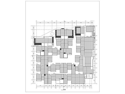 新中式度假别墅建筑平面图