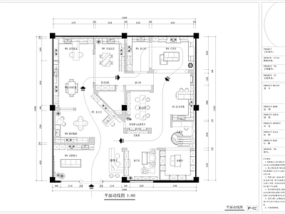 橱柜家具店面室内 施工图