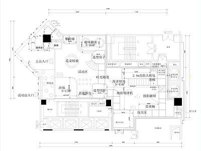 儿童室内游乐场 施工图