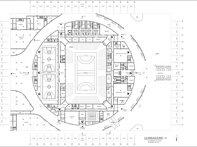 体育馆建筑 施工图