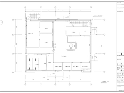 一套隧道展厅方案 施工图 艺术馆