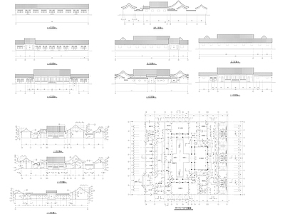 四合院建筑 施工图