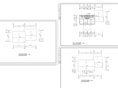 仿古商业建筑 施工图