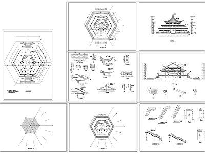 古建筑大样图 施工图