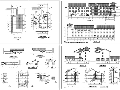 古建筑 施工图