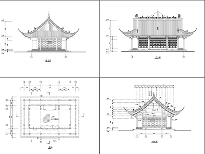 37 庙宇图纸