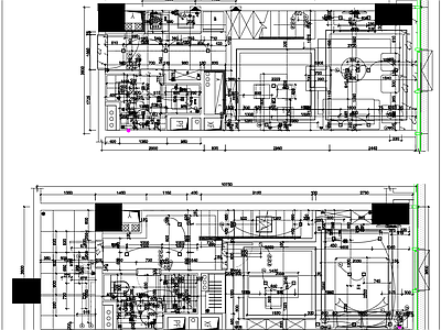 110平公寓施工图纸 施工图