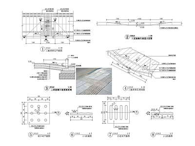 地面盲道坡 施工图