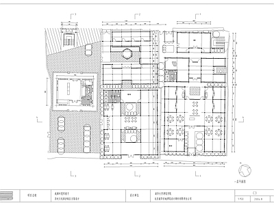 成都宽窄巷子文化旅游街区建筑方案设计 施工图