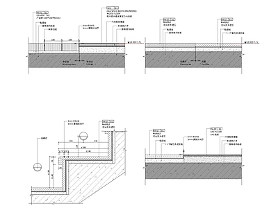 地坪节点 施工图