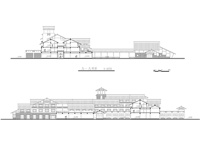 仙都渡假村景观建筑设计方案  施工图