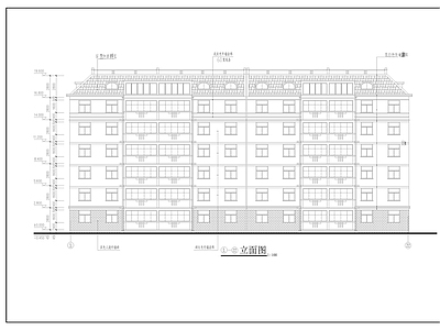 超大别墅建筑施工图